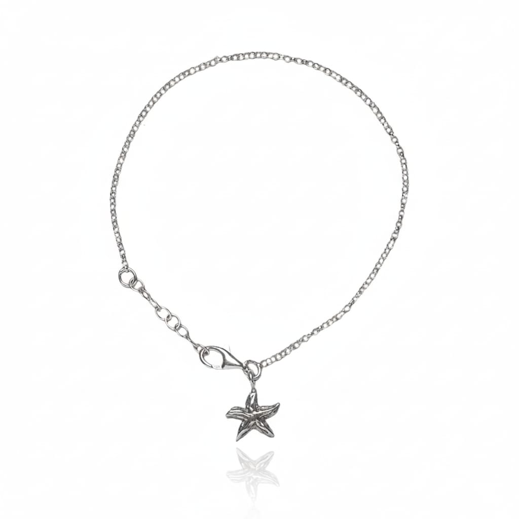 צמידי מכסף אמיתי עם כוכב ים 925