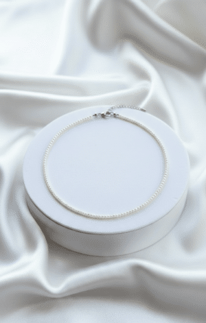 שרשרת פנינים אמיתיות קלאסית