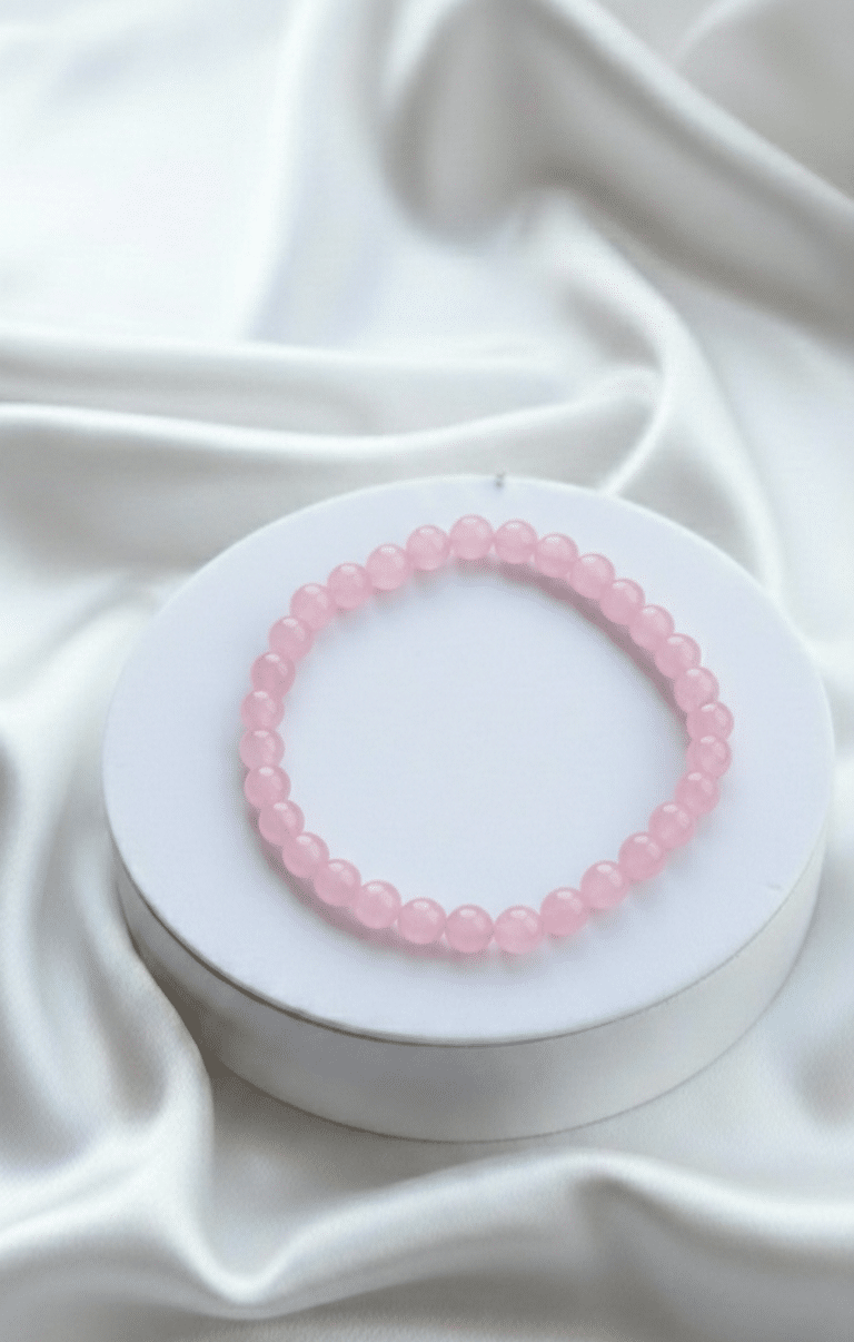 צמיד ורוד רוז קוורץ