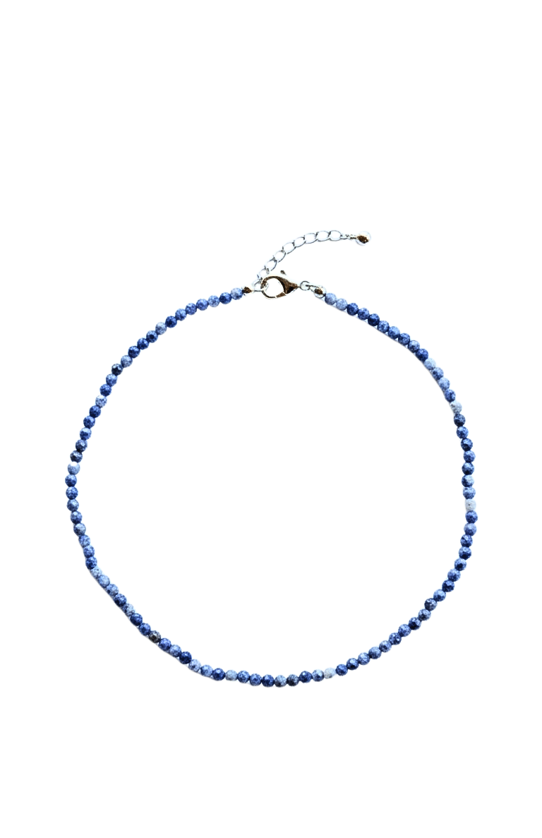 שרשרת אבני חן כחולות סולייט